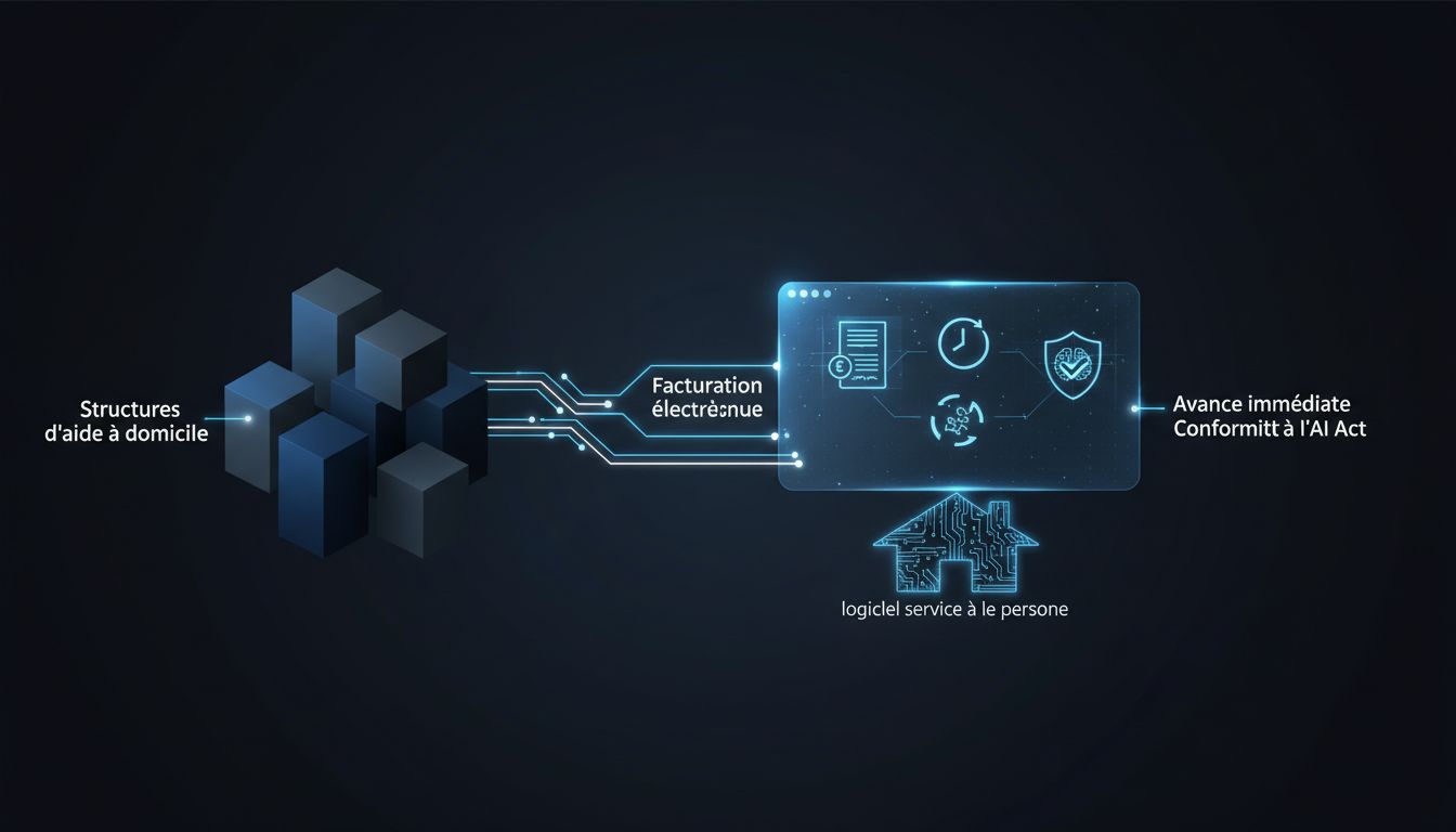 Préparer la transition numérique des structures d’aide à domicile : facturation électronique, avance immédiate et conformité à l’AI Act